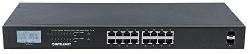 Šakotuvas Intellinet 561259 tinklo komutatorius Gigabit Ethernet (10/100/1000) Juoda Maitinimas per Eternetą (PoE)