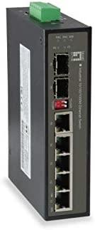Šakotuvas Carruzzo LevelOne IES-0600 tinklo komutatorius Gigabit Ethernet (10/100/1000) Juoda