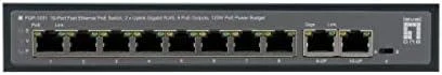 Šakotuvas Level One Carruzzo LevelOne FGP-1031 tinklo komutatorius Ne-valdomas Gigabit Ethernet (10/100/1000) Maitinimas per Eternetą (PoE) Juoda
