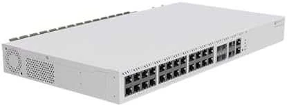 Maršrutizatorius MIKROTIK CRS326-4C+20G+2Q+RM komutatorius 20x RJ45 2.5G 4x 2.5G ETH/10G SFP+ derinys 2x 40G QSFP+