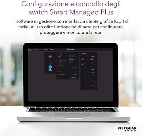 Netgear GS316P Ne-valdomas Gigabit Ethernet (10/100/1000) Juoda Maitinimas per Eternetą (PoE)