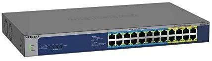 Šakotuvas „Netgear“ jungiklis GS524UP (GS524UP-100EUS) (GS524UP100EUS)