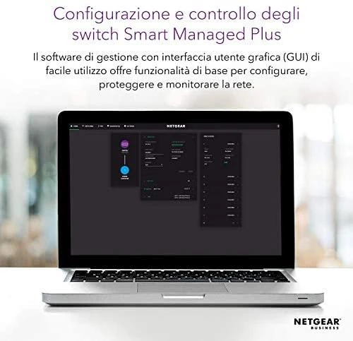 Šakotuvas NETGEAR 5PT GE Plus jungiklis W/HI-PWR POE+
