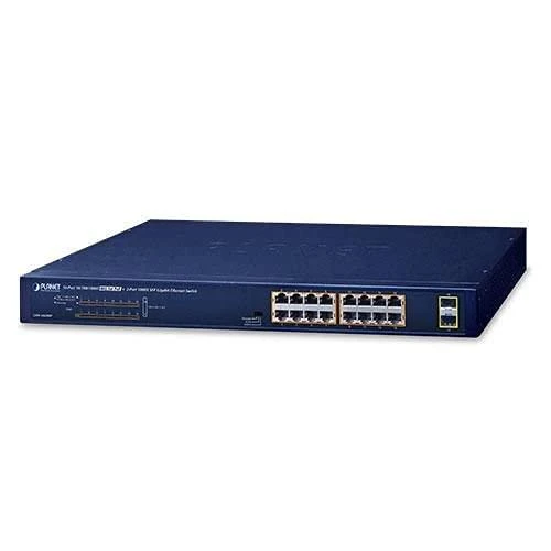 Šakotuvas Planeta 16-Port 10/100/1000T 802.3at
