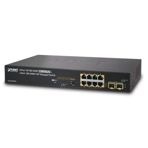 Šakotuvas Switch Planet GS-4210-8P2S