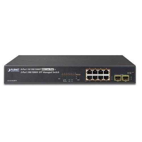 Šakotuvas Switch Planet GS-4210-8P2S