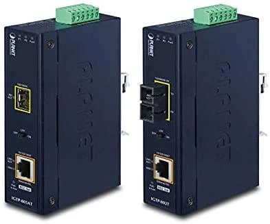 PLANET IGTP-805AT tinklo medijos keitiklis 2000 Mbit/s 1310 nm Mėlyna