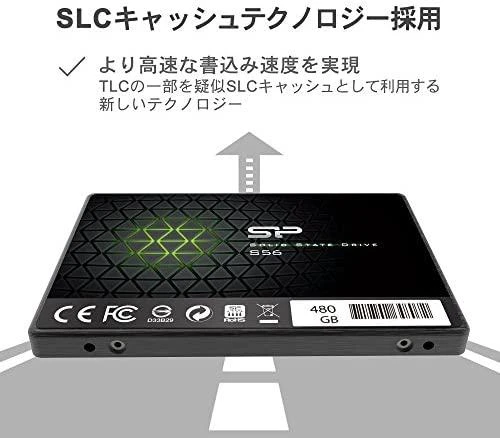 Silicon Power | S56 | 480 GB | SSD form factor 2.5" | Solid-state drive sąsaja SATA | Skaitymo greitis 560 MB/s | Rašymo greitis 530 MB/s