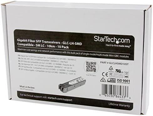 Šakotuvas StarTech GIGABIT FIBER SFP - 10 PACK - GLCLHSMD10ST