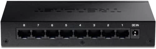 Šakotuvas TRENDNET 8-Port Gigabit Switch / w metalinis dėklas