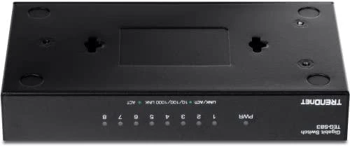 Šakotuvas TRENDNET 8-Port Gigabit Switch / w metalinis dėklas