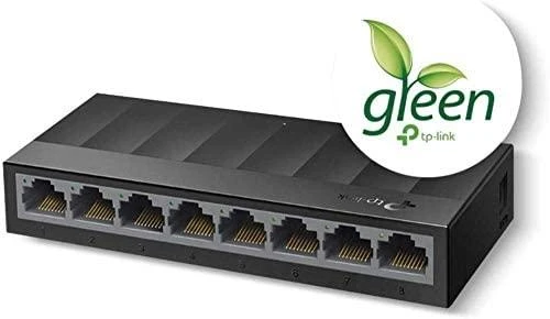 TP-LINK LiteWave 8-port Gigabit Desktop Switch 8 Gigabit RJ45 Ports Desktop Plastikinis dėklas