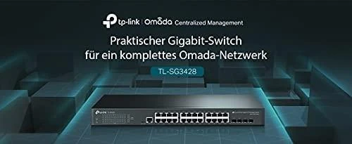 Šakotuvas TP-LINK TL-SG3428 - Valdomas - Komutatorius