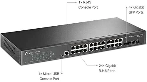 Šakotuvas TP-LINK TL-SG3428 - Valdomas - Komutatorius