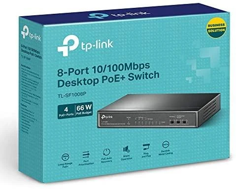 Šakotuvas Komutatorius TP-Link / TL-SF1008P