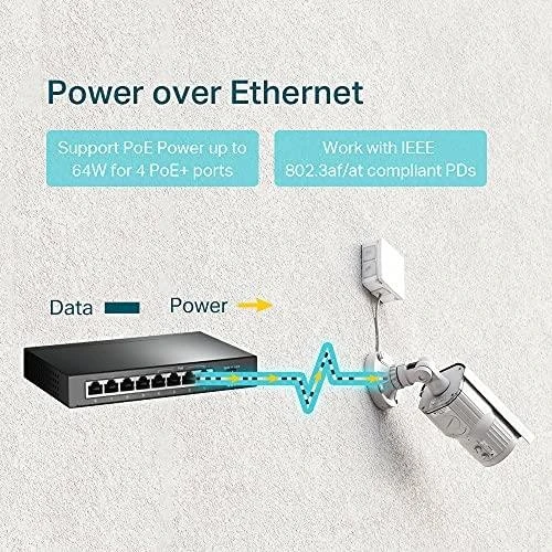 Šakotuvas Komutatorius TP-Link / TL-SG1008P