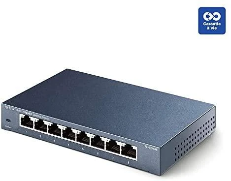 Šakotuvas TP-LINK TP-LINK komutatorius TL-SG108 TLSG108 (TL-SG108)