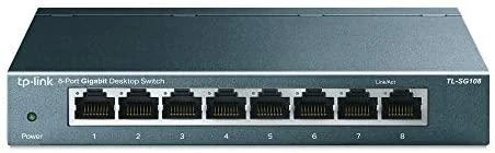 Šakotuvas TP-LINK TP-LINK komutatorius TL-SG108 TLSG108 (TL-SG108)