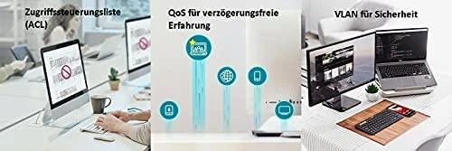 Šakotuvas TP-LINK JetStream 8 prievadų Gigabit Smart Switch su 4 prievadų PoE+