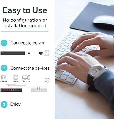 Šakotuvas TP-LINK 16 prievadų 10/100Mbps PoE+ komutatorius, 16 10/100Mbps RJ45 prievadų, 2 gigabito RJ45 prievadai, 2 mišrūs SFP lizdai, 802.3at/af, 192 W PoE