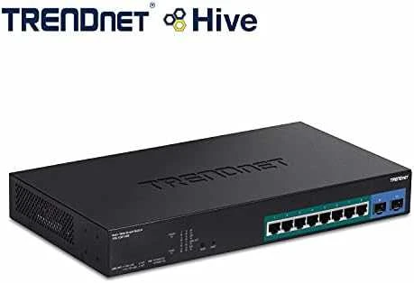 Šakotuvas TRENDnet jungiklis TRENDnet TPE-1021WS 10 prievadų PoE+ Gigabit Web Smart Switch