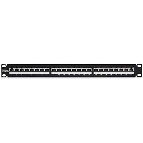 TRENDnet patchpanel 24 portų UTP 6 kategorija TC-P24C6AS