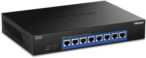 Šakotuvas Trendnet 8-PORT 10G SWITCH - PORTS/ 160 GBPS SWITCHING CAPACI