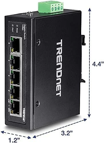 Šakotuvas Carruzzo Trendnet TI-G50 tinklo komutatorius Ne-valdomas Gigabit Ethernet (10/100/1000)