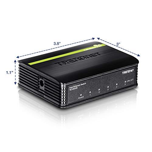 TRENDNET 5 prievadų 10/100Mbps jungiklis