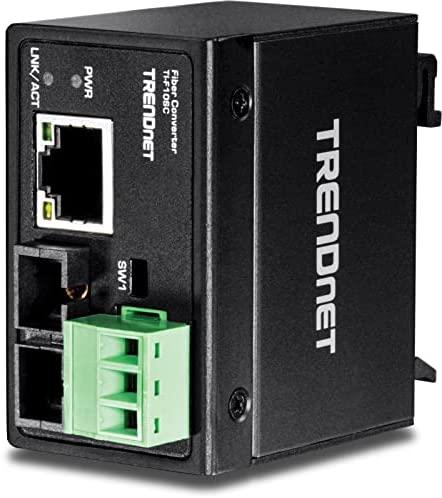 TRENDnet 100Base-FX MM šviesolaidinis keitiklis. SC, 2 km, IP 30 (TI-F10SC)