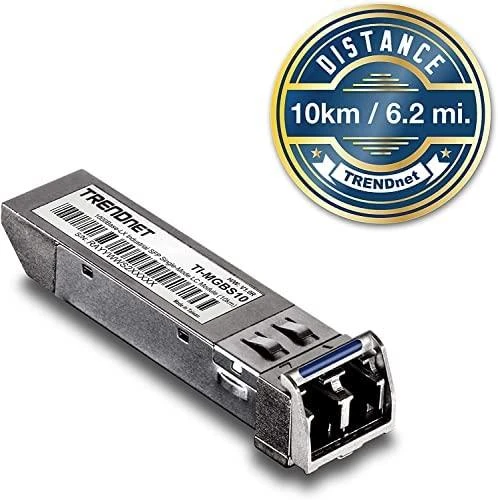Šakotuvas Carruzzo Trendnet TI-MGBS10 tinklo siųstuvų-imtuvų modulis Optinis pluoštas 1250 Mbit/ai SFP 1310 nm