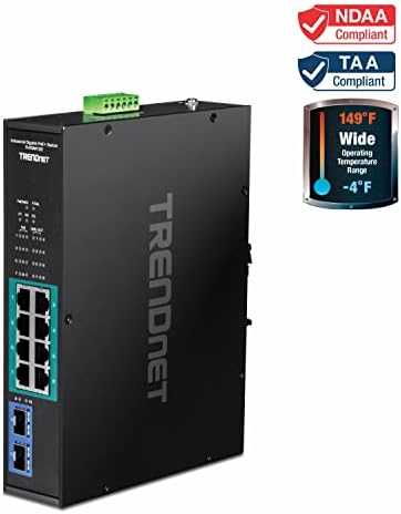 Šakotuvas TRENDnet Trendnet TI-PGM102 łącza jungiama į tinklą Gigabit Ethernet (10/100/1000) Obsługa PoE Juodas
