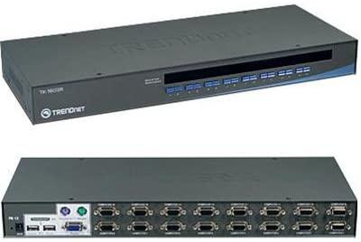 TRENDnet 16 PORT KVM jungiklis USB/PS2 (TK-1603R) – Z010070