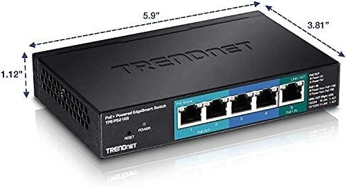Šakotuvas Jungiklis TRENDnet TPE-P521ES