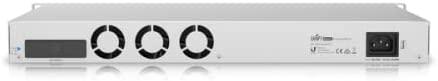 Šakotuvas „Ubiquiti“ komutatorius „UniFi 24xRJ45 10G/2xSFP28 25G“, valdomas, montuojamas į stelažą, 1,3 colio jutiklinis ekranas