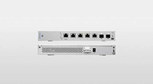 Šakotuvas UBIQUITI US-XG-6POE Ubiquiti US-XG-6POE 10GbE 6 prievadų (4x RJ45, 2xSFP+) komutatorius su 802.3bt PoE++