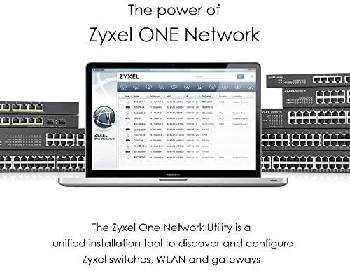 Šakotuvas ZYXEL GS1900-24HP V2, 24 PORT GBE L2 POE SMART SWITCH, MONTAVIMAS, 170 W (5 M. GARANTIJA)
