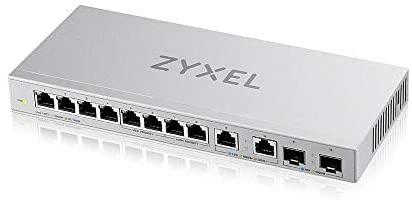 Šakotuvas Zyxel XGS1010-12,8-PORT GIGABIT UNMANAGED SWITCH WITH 8-PORT 1G + 2-PORT 2.5G + 2-PORT SFP+