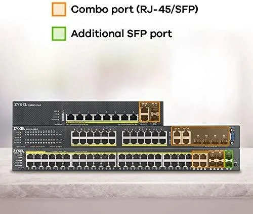 ZYXEL GS2220-28HP, ES REGIONAS, 24 PRIEVADŲ GBE L2 POE KOMUTATORIUS SU GBE UPLINK (1 METŲ NCC PRO PACK LICENCIJA) (5 METŲ GARANTIJA)