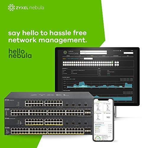 Šakotuvas ZYXEL XGS1930-28HP, 28 PORTŲ SMART MANAGED POE JUNGIKLIS, 24X GIGABIT POE IR 4X 10G SFP+, HIBIRDINIS REŽIMAS, STANDALINIS ARBA NEBULAFLEX DEBESIS, 375 W POE
