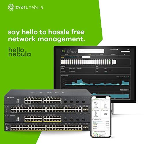 Šakotuvas ZYXEL XGS1930-28HP, 28 PORTŲ SMART MANAGED POE JUNGIKLIS, 24X GIGABIT POE IR 4X 10G SFP+, HIBIRDINIS REŽIMAS, STANDALINIS ARBA NEBULAFLEX DEBESIS, 375 W POE