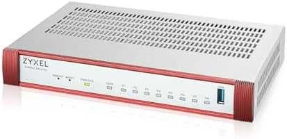 Maršrutizatorius ZYXEL USG FLEX 100 HP, 7 GIGABIT USER-DEFINABLE PORTS, 1*1G POE+, 1*USB WITH 1 YR ENTRY DEFENSE PACK
