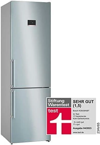 Šaldytuvas Bosch KGN39AIBT 6 serija, Nerūdijančio plieno (atsparus pirštų antspaudams)