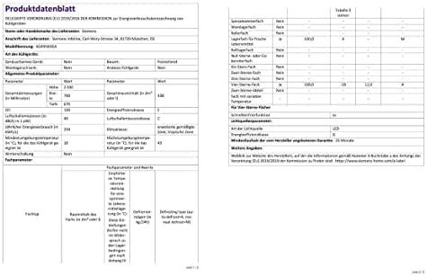 Šaldytuvas Siemens KG49NXXEA