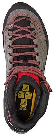 Salewa MTN Trainer Mid GTX vyriški batai suaugusiems, tamsiai pilki, pilki, raudoni