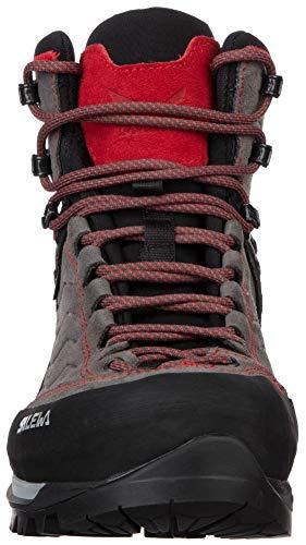 Salewa MTN Trainer Mid GTX vyriški batai suaugusiems, tamsiai pilki, pilki, raudoni