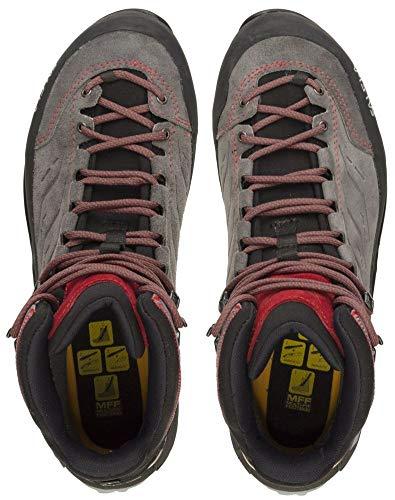 Salewa MTN Trainer Mid GTX vyriški batai suaugusiems, tamsiai pilki, pilki, raudoni