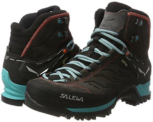 SLW Salewa MTN Trainer Mid GTX Lizdinė Suaugusiems Juoda, Mėlyna