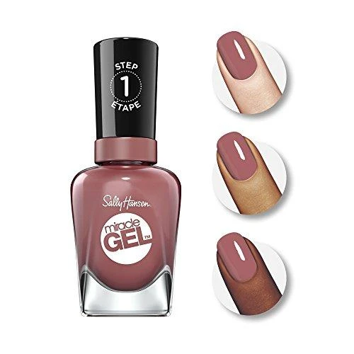 nagų lakas Sally Hansen Miracle Gel 256-Proper P-Rose 14,7m