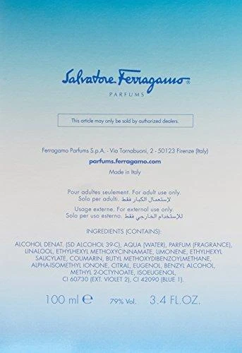 Salvatore Ferragamo Incanto Mėlyna EDT tualetinis vanduo vyrams, 100 ml